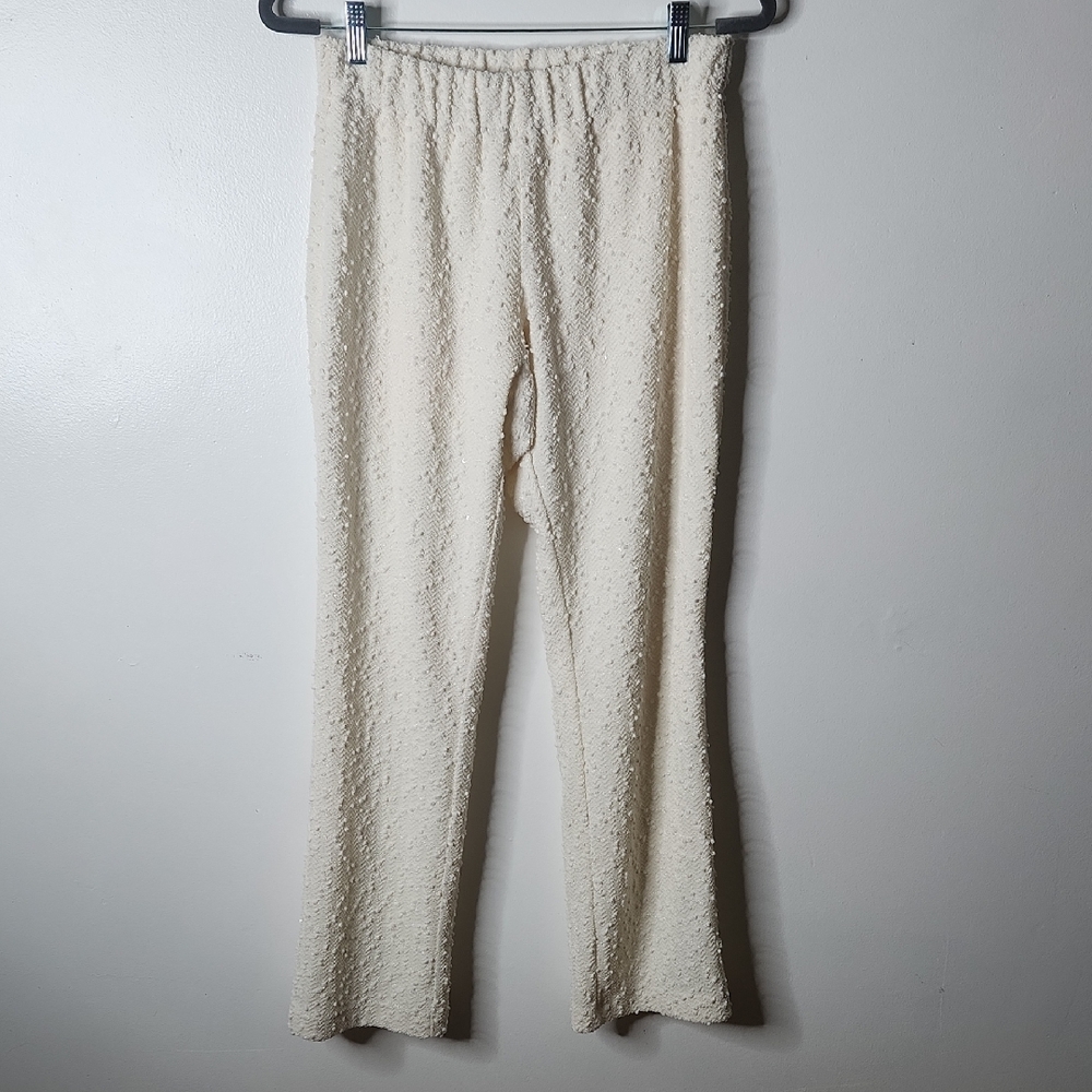 Ashro off white textured pants Size Medium